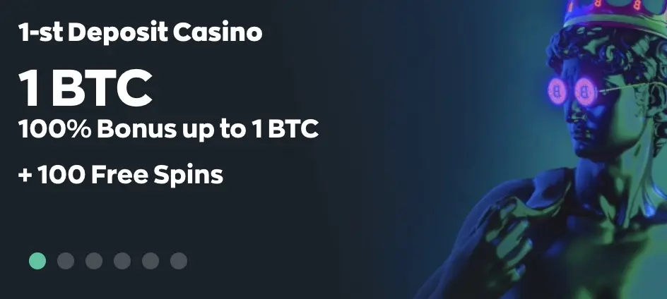 first deposit bonus crypto casino